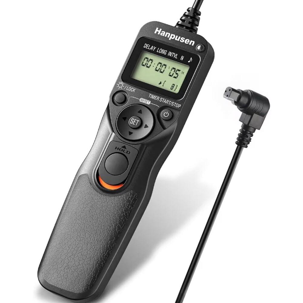 Hanpusen TR-90 Remote Switch With Digital Timer For Camera Shutter Use